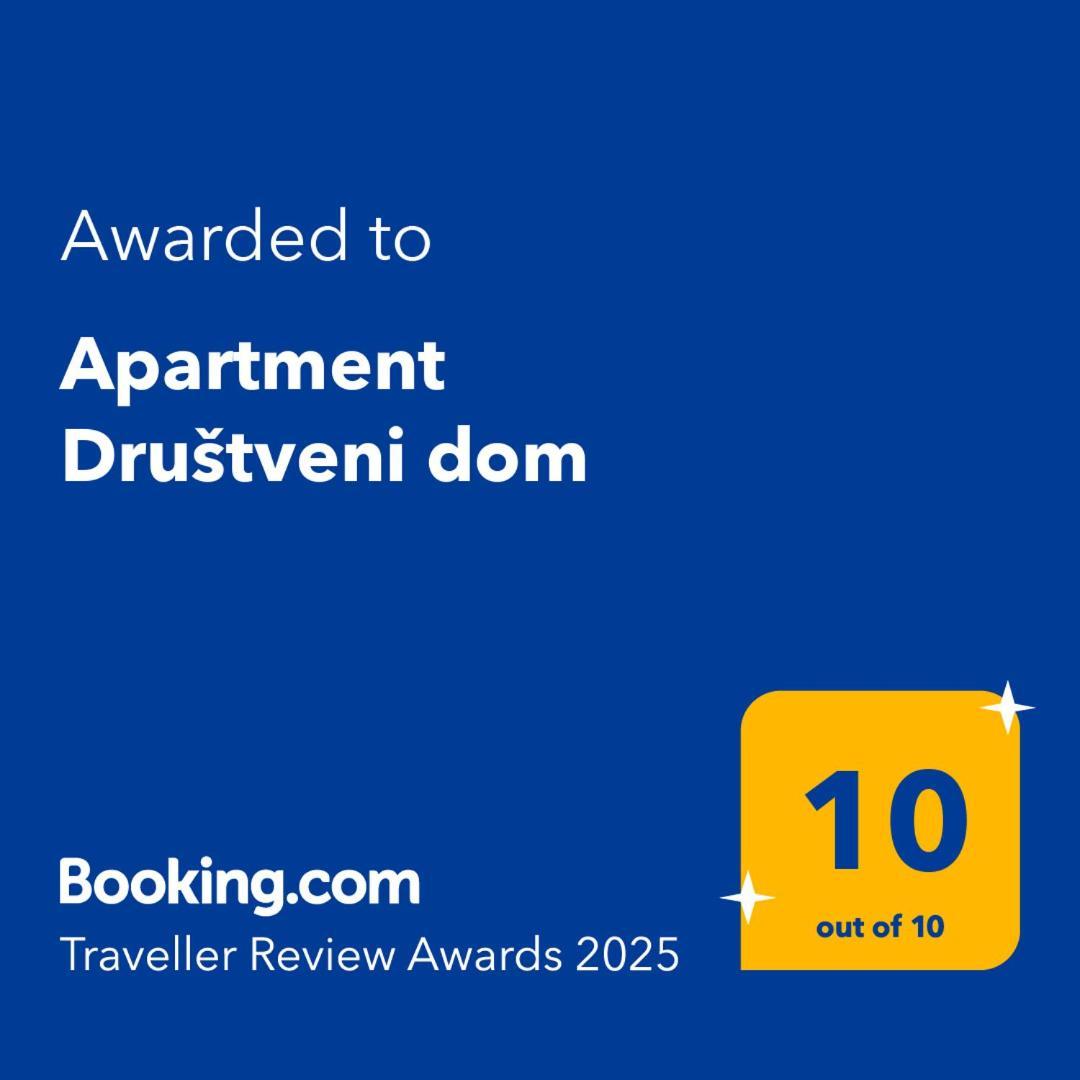 Apartment Drustveni Dom Sarajevo Exterior photo